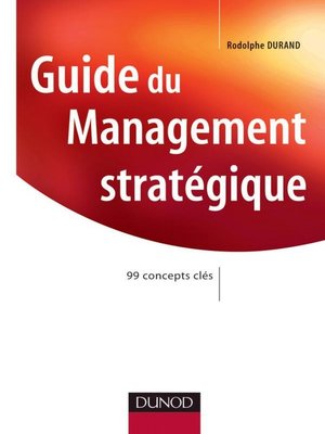 cover image of Guide du Management stratégique
